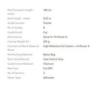 Shimano Fishing Aero Technium Cmp Low Rider Surfcasting Rod