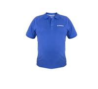 Shimano Fishing Logo Short Sleeve Polo Blue L Men