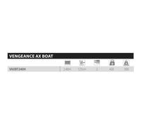 Shimano Fishing Vengeance Ax Spinning Rod White 2.40 m / 30 Lbs