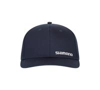Shimano Flat Brim Cap - Navy Blue - One Size - Men - 100% Organic Cotton - Gravel