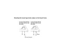 Shimano Flat Mount Cal To Flat Mt Frame Fixing Bolt C - for 35MM Frame