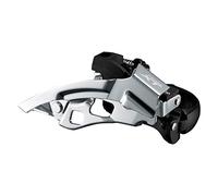 Shimano FD-T8000-H XT triple front derailleur, 10-speed, top swing, 63-66 deg
