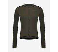Shimano Future long sleeve dark green jersey - XL