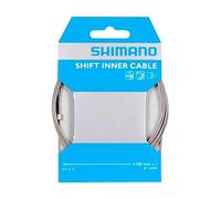 SHIMANO Gear Inner Wire Y60098070 Shimano Standard Inner Gear Wire 1 2 x 2100mm, silver, 13cm UK