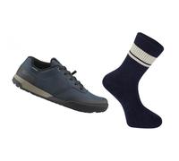 Shimano GF4 MTB Shoe/Sock Bundle