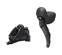 Shimano GRX 600 11-Speed Dual Control Lever & GRX 400 Brake Caliper Kit GREY LEFT REAR