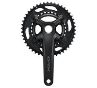 Shimano GRX 610 Gravel Chainset - 2x12 Speed - Black / 30/46 / 172.5mm / 12 Speed