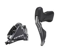 Shimano GRX 810 11-Speed Di2 Gear Shifter & GRX 810 Brake Caliper Kit GREY LEFT REAR