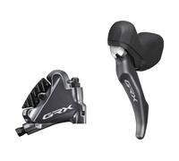 Shimano GRX 810 11-Speed Gear Shifter & GRX 810 Brake Caliper Kit GREY LEFT REAR