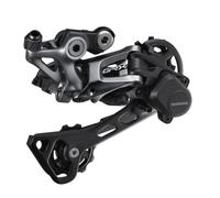 Shimano GRX RD-RX812 GRX 11-speed rear derailleur, Shadow+, for single ,Black