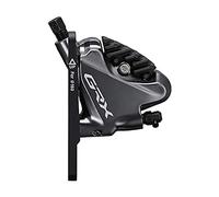 Shimano GRX BR-RX810 GBR-RX calliper, flat mount, with adapter for 140/160 mm, front, Black