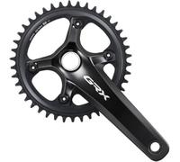 Shimano Grx Fc-rx820 1x Crankset Silver 172.5 mm / 42t 172.5 mm Black
