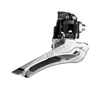 Shimano GRX RX400 Front Derailleur - 10 Speed - Silver / Braze On / 10 Speed