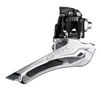 Shimano GRX RX400 Front Derailleur - 10 Speed - Silver / Braze On / 10 Speed