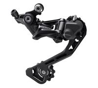 Shimano GRX RD-RX400 GRX 10-speed rear derailleur, Shadow+, for double, Black