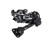 Shimano GRX RD-RX812 GRX 11-speed rear derailleur, Shadow+, for single ,Black