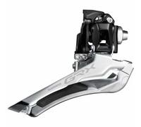 Shimano GRX RX400 Front Derailleur - 10 Speed - Silver / Braze On / 10 Speed