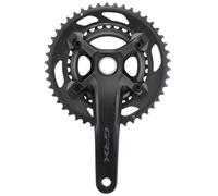 Shimano GRX RX600 Gravel Chainset - 2x10 Speed - Black / 30/46 / 175mm / 10 Speed
