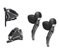 Shimano GRX ST-RX810 Hydraulic Disc Brake / STI Levers - 1 x 11 - Flat Mount