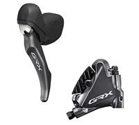 Shimano GRX ST-RX810-LA GRX dropper post lever bled with BR-RX810 calliper, left hand