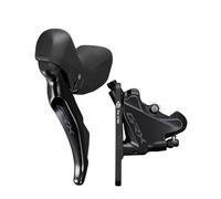 Shimano Grx St-rx400+br-rx400 Front Brake Black One Size Black