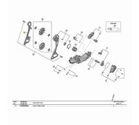 Shimano Gs-rd-r8050 Inner Cage Plate One Size Black