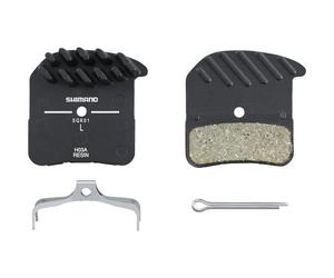 Shimano H03A Resin Disc Brake Pads - With Cooling Fins