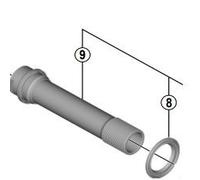Shimano HB-M618 Hub Axle Unit