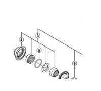 Shimano SPARE PART HBM770 lock nut unit