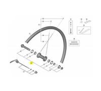 SHIMANO Hub Axle - WH-RS700-C30-TL-F