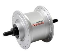 SHIMANO Hub Dynamo 100/36 Silver-DH-C3000 6V/2.4W Nut