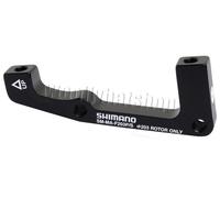Shimano Disc Brake Brackets - Black / Front 203mm IS Black