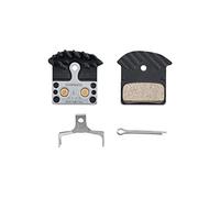 SHIMANO J04C disc pads and spring, alloy/stainless back with cooling fins, metal sintered
