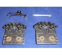 Shimano J04C Metal Pad and Spring With Fin Black/Silver