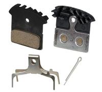 Shimano J04C Metal Pad and Spring With Fin Black/Silver