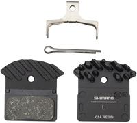 Shimano J05A-RF Disc Brake Pad and Spring - Resin Split Pin Fins