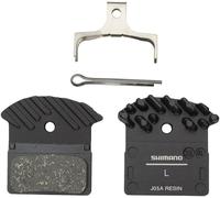 Shimano J05A-RF Disc Brake Pad and Spring - Resin Split Pin Fins