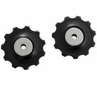 Shimano Deore/105 Jockey Wheel Set - Black / 9-10 Speed