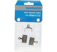 SHIMANO K04S disc pads and spring, steel back, metal sintered,Black,One Size
