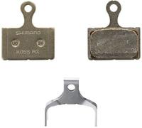 Shimano K05S-RX Steel Back Resin Disc Pads and Spring Black