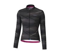 Shimano Kaede Thermal Jersey Women Black 2020 Bike Jersey Longsleeve