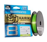 Shimano Kairiki 8, 150 metres, 0.35mm, 39.5/87.08lbs, Mantis Green, 8 times braided fishing line, 59WPLA58R0A