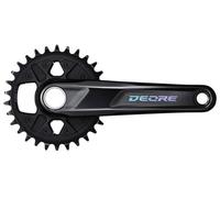 Shimano Deore M6120 Crankset Black 170 mm / 30t 170 mm Black