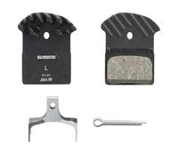 Shimano L05A-RF Resin Disc Brake Pad Spring Alloy Backplate Cooling Fins