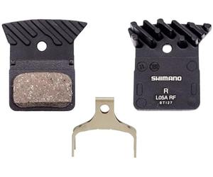 Shimano L05A-RF Resin Disc Brake Pads - With Cooling Fins, Black