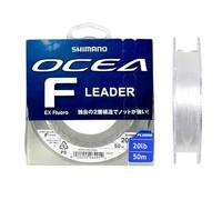 Shimano Line Ocea EX Fluoro Leader - 50m 0.377mm 20lb Clear Fishing Line