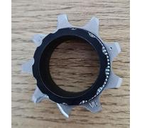 Shimano Cs-m9200 Disc Lock Ring Silver One Size Black