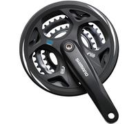 Shimano Altus FC-M311 square taper chainset; 48/38/28T; with chainguard; 170 mm
