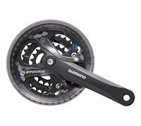 Shimano M361 Crank Chainset ,Black42/32/22 175 7/8s BK W/cg