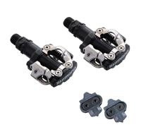 SHIMANO M520 SPD Clipless Bike Pedals with Cleats - Black